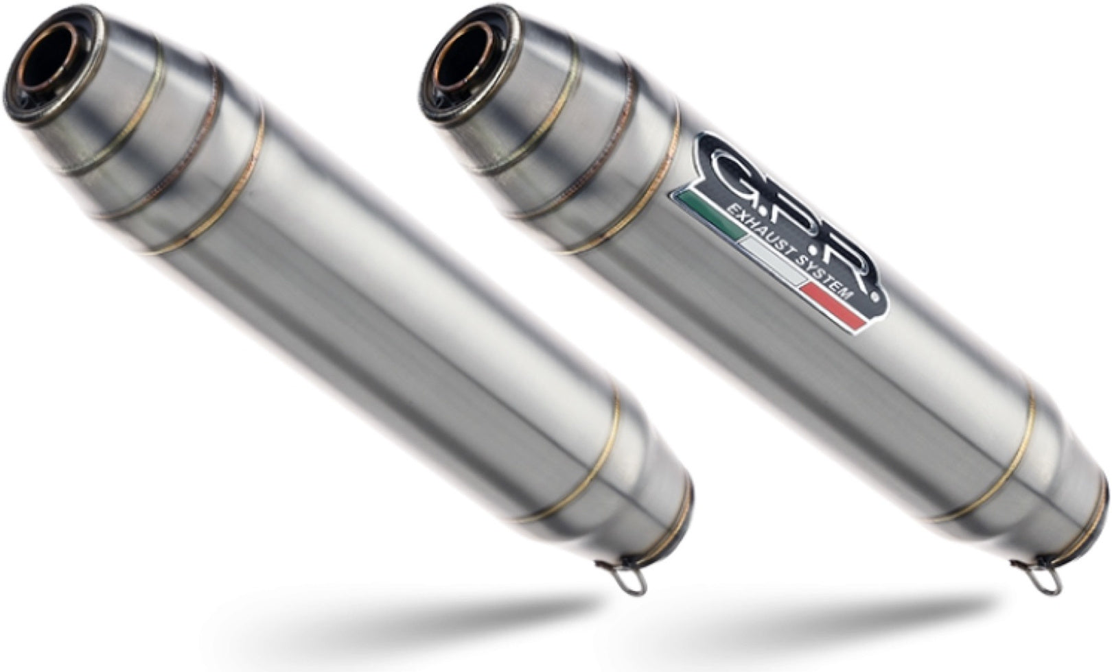 Dual Exhaust System With Sound Certification Deeptone Stainless Steel - Gpr Compatible With Triumph Scrambler 900 (2006-2014)