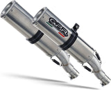 Dual Exhaust System With Sound Certification M3 Titanium - Gpr Compatible With Honda Vtr 1000 Sp-1 Rc51 (2000-2001)