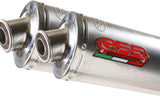 Dual Exhaust System With Sound Certification Tondo Stainless Steel - Gpr Compatible With Ducati Monster S4R (2003-2007)