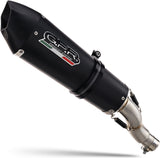 Exhaust Tip With Noise Certification Gp Evo4 Black Titanium - Gpr Compatible With Triumph Tiger 900 (2020-2023)
