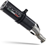 Exhaust Tip With Noise Certification M3 Carbon Look - Gpr Compatible With Bmw R Nine T 1200 Urban G - S (2017-2019)