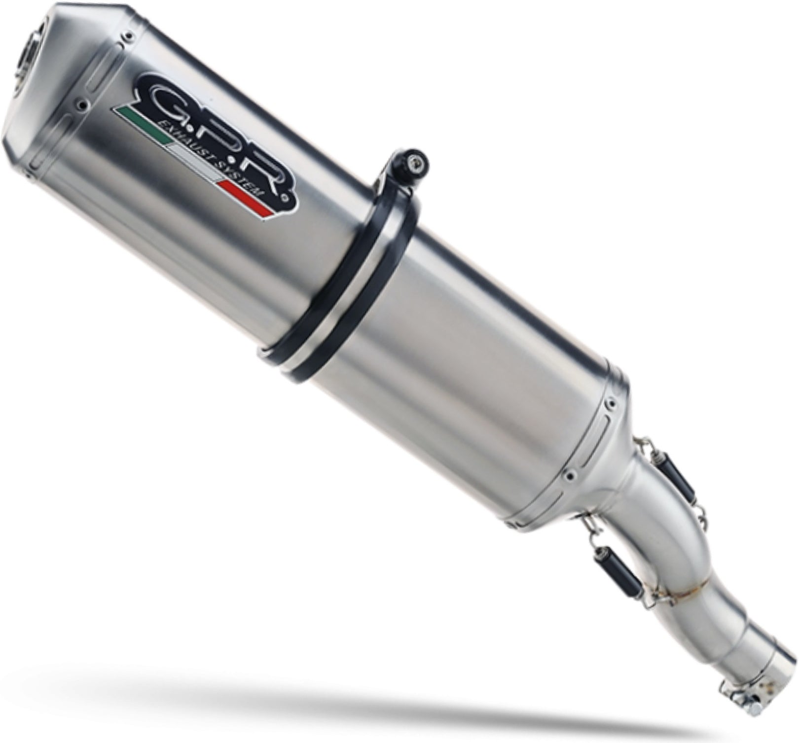 Catalytic Exhaust Tip With Sound Certification Satinox Stainless Steel - Gpr Compatible With Voge Valico 300 (2022-2023)