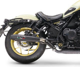 Auspuffendstück Mit Geräuschzulassung Dual Edelstahl - Gpr Kompatibel Mit Honda Xl 750 Transalp (2024-2025)