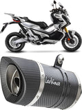 Exhaust Tip With Noise Certification Lv Pro Carbon Fiber Carbon Fiber End Cap - Leovince Compatible With Honda Forza 750 (2021-2024)