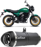 Komplette Abgasanlage Mit Katalysator Und Geräuschzulassung Lv One Evo Carbon Fiber Endkappe Carbon Fiber - Leovince Kompatibel Mit Kawasaki Ninja 650 (2021-2026)