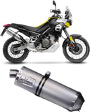 Auspuffendstück Mit Geräuschzulassung Lv One Evo Edelstahl - Leovince Kompatibel Mit Aprilia Tuareg 660 (2022-2024)