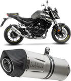 Auspuffendstück Mit Geräuschzulassung Lv One Evo Edelstahl Endkappe Carbon Fiber - Leovince Kompatibel Mit Honda Cb 750 Hornet (2023-2024)
