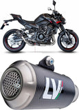 Auspuffendstück Mit Geräuschzulassung Lv-10 Edelstahl Schwarz Endkappe Edelstahl - Leovince Kompatibel Mit Bmw M 1000 Rr (2019-2024)