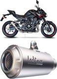 Auspuffendstück Mit Geräuschzulassung Lv-10 Titan Endkappe Titan - Leovince Kompatibel Mit Kawasaki Z 900 (2020-2024)