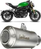 Auspuffendstück Mit Geräuschzulassung Lv-10 Edelstahl Endkappe Edelstahl - Leovince Kompatibel Mit Benelli 752 S (2019-2024)