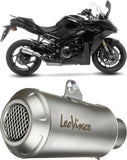 Auspuffendstück Mit Geräuschzulassung Lv-10 Edelstahl Endkappe Edelstahl - Leovince Kompatibel Mit Suzuki Gsx-S 1000 Gx (2024)