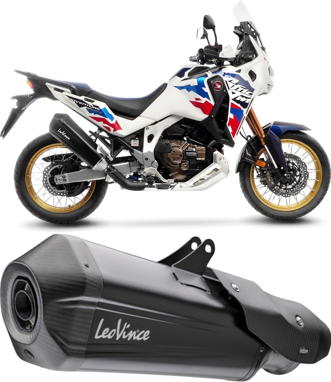 Exhaust Tip With Noise Certification Nero Stainless Steel Carbon Fiber End Cap - Leovince Compatible With Peugeot Metropolis 400 I (2013-2016)