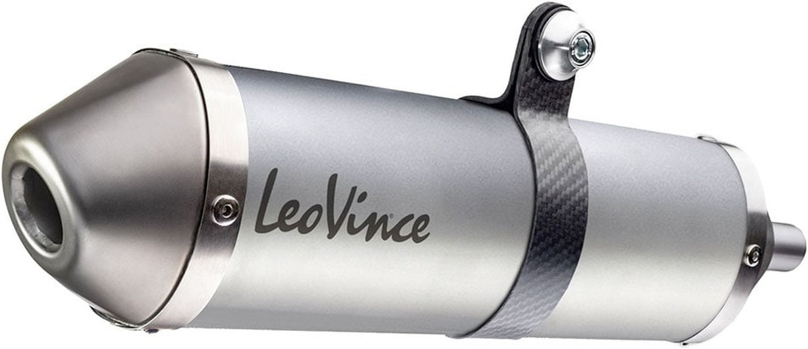 Complete Catalytic Exhaust System With Sound Certification Sito Stainless Steel - Leovince Compatible With Kymco Vitality 50 (2007-2008)