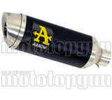 Auspuffendstück Mit Geräuschzulassung Thunder Aluminium Schwarz Edelstahl - Arrow Special Parts Kompatibel Mit Honda Cb 650 R (2019-2023)