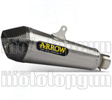 Auspuffendstück Mit Geräuschzulassung X-Kone Nichrom Carbon - Arrow Special Parts Kompatibel Mit Honda Cb 650 R (2019-2023)