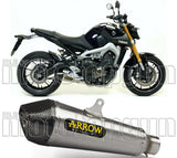 Auspuffendstück Mit Geräuschzulassung X-Kone Nichrom Carbon - Arrow Special Parts Kompatibel Mit Yamaha Tracer 900 Gt (2018-2020)