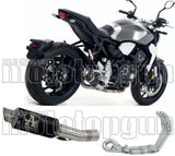 Komplette Auspuffanlage Ohne Katalysator Und Mit Geräuschzulassung Gp2 Gp-2 Nichrom Schwarz Edelstahl - Arrow Special Parts Kompatibel Mit Honda Cb 1000 R (2018-2024)