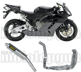 Komplette Auspuffanlage Ohne Katalysator Und Mit Geräuschzulassung Maxi Race-Tech Aluminium Edelstahl - Arrow Special Parts Kompatibel Mit Honda Cbr 1000 Rr (2004-2007)