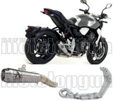 Komplette Auspuffanlage Ohne Katalysator Und Mit Geräuschzulassung Pro-Race Titan Titan - Arrow Special Parts Kompatibel Mit Honda Cb 1000 R (2018-2024)