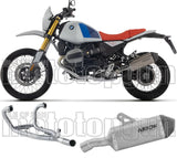 Komplette Auspuffanlage Ohne Katalysator Und Mit Geräuschzulassung Explorer Titan Endkappe Carby - Arrow Special Parts Kompatibel Mit Bmw R12 G - S (2025-2026)