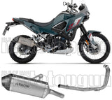 Komplette Auspuffanlage Ohne Katalysator Und Mit Geräuschzulassung Explorer Titan Endkappe Carby - Arrow Special Parts Kompatibel Mit Kawasaki Kle 500 (2026)