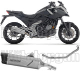 Komplette Auspuffanlage Ohne Katalysator Und Mit Geräuschzulassung Indy-Race Evo Titan Endkappe Carby - Arrow Special Parts Kompatibel Mit Honda Nc 750 X (2025-2026)