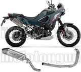 Komplette Auspuffanlage Ohne Katalysator Und Ohne Geräuschzulassung Indy-Race Evo Titan Endkappe Carby - Arrow Special Parts Kompatibel Mit Kawasaki Kle 500 (2026)