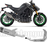 Komplette Auspuffanlage Ohne Katalysator Und Mit Geräuschzulassung Indy-Race Evo Titan Endkappe Carby - Arrow Special Parts Kompatibel Mit Kawasaki Z 1100 (2025-2026)