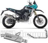Komplette Auspuffanlage Ohne Katalysator Und Mit Geräuschzulassung Indy-Race Evo Titan - Arrow Special Parts Kompatibel Mit Kove Moto 800 X Pro (2025-2026)