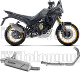 Komplette Auspuffanlage Ohne Katalysator Und Mit Geräuschzulassung Indy-Race Evo Aluminium Schwarz Endkappe Carby - Arrow Special Parts Kompatibel Mit Voge Valico 800 Dsx Rally (2025-2026)