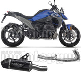 Komplette Auspuffanlage Ohne Katalysator Und Mit Geräuschzulassung Indy-Race Evo Aluminium Schwarz Endkappe Carby - Arrow Special Parts Kompatibel Mit Bmw R 1300 (2025-2026)
