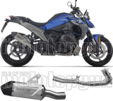 Komplette Auspuffanlage Ohne Katalysator Und Mit Geräuschzulassung Indy-Race Evo Aluminium Endkappe Carby - Arrow Special Parts Kompatibel Mit Bmw R 1300 (2025-2026)