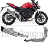 Complete Non-Catalytic Exhaust System With Sound Certification Indy-Race Evo Titanium Carby End Cap - Arrow Special Parts Compatible With Honda Cb 1000 Hornet Sp (2025-2026)