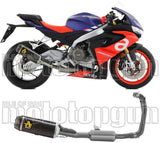 Complete Non-Catalytic Exhaust System With Sound Certification Indy-Race Carbon Carbon - Arrow Special Parts Compatible With Aprilia Rs 660 (2020-2024)