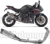 Komplette Abgasanlage Mit Katalysator Und Geräuschzulassung Indy-Race Evo Titan Endkappe Carby - Arrow Special Parts Kompatibel Mit Honda Cbr 650 R (2024-2026)