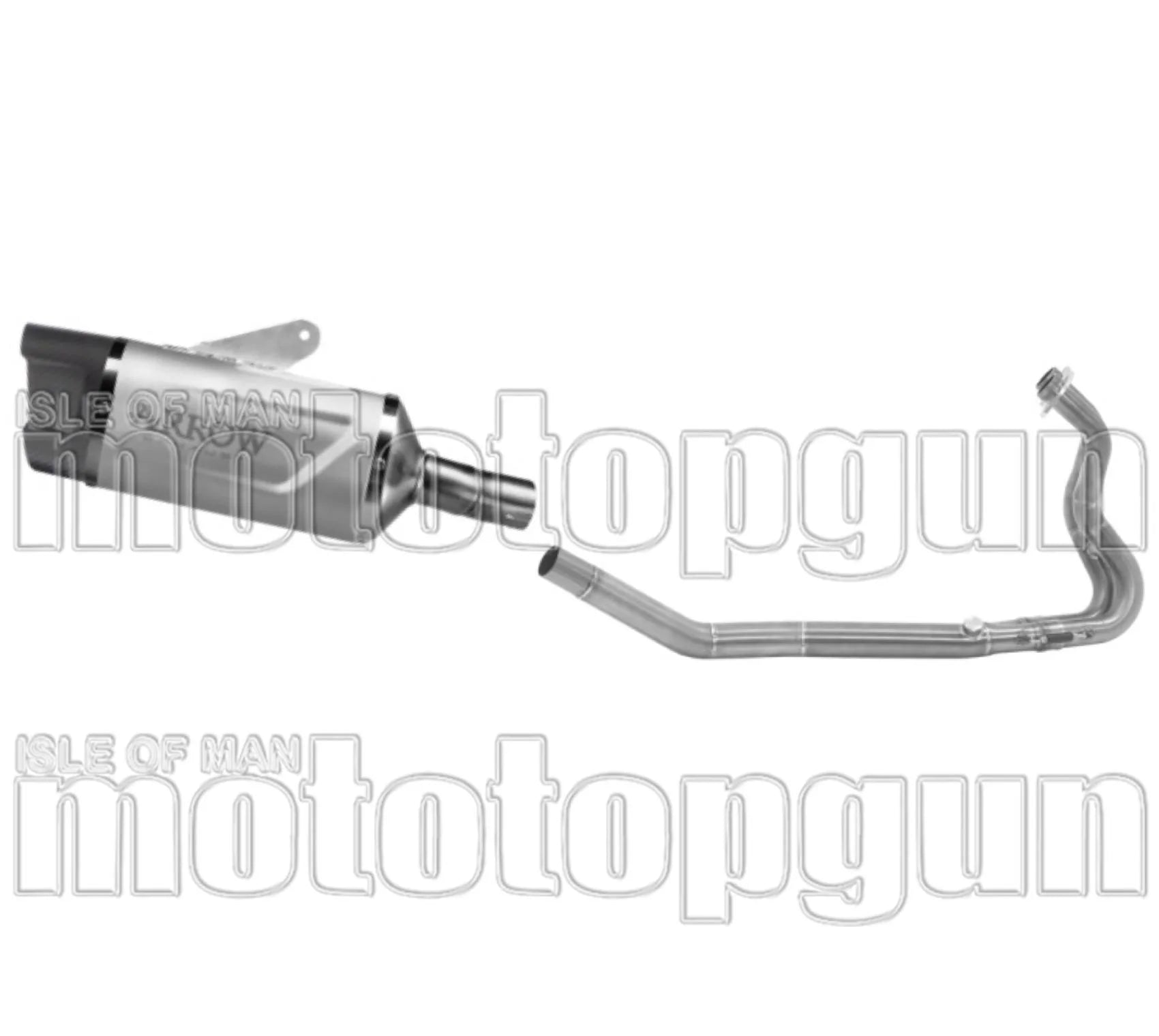 Komplette Auspuffanlage Ohne Katalysator Und Mit Geräuschzulassung Indy-Race Evo Titan Carbon - Arrow Special Parts Kompatibel Mit Kawasaki Ninja 500 (2024-2026)