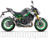 Komplette Auspuffanlage Ohne Katalysator Und Mit Geräuschzulassung Pro-Race Nichrom Schwarz - Arrow Special Parts Kompatibel Mit Kawasaki Z 900 (2025-2026)