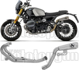 Komplette Auspuffanlage Ohne Katalysator Und Mit Geräuschzulassung Pro-Race Full Titan - Arrow Special Parts Kompatibel Mit Bmw R12 Nine T (2024-2026)