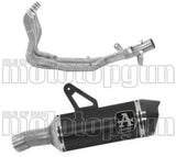 Komplette Auspuffanlage Ohne Katalysator Und Mit Geräuschzulassung Race-Tech Aluminium Schwarz Carbon - Arrow Special Parts Kompatibel Mit Bmw S 1000 Xr (2020-2023)