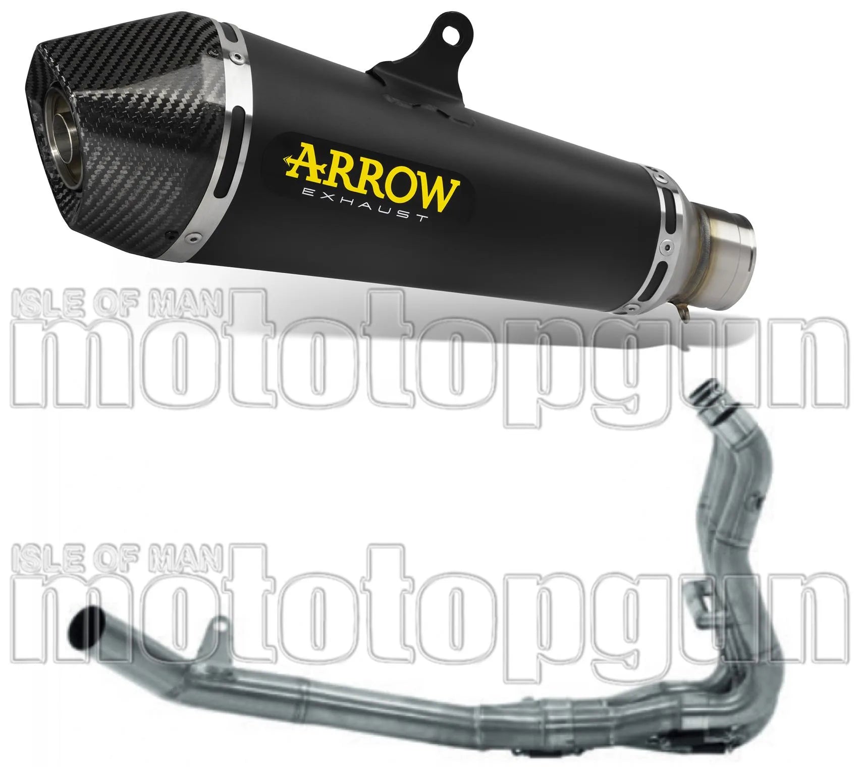Komplette Auspuffanlage Ohne Katalysator Und Mit Geräuschzulassung X-Kone Nichrom Schwarz Carbon - Arrow Special Parts Kompatibel Mit Suzuki Gsx-S 1000 (2021-2024)