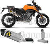 Auspuffendrohr Ohne Geräuschzulassung Race-Tech Titan Endkappe Carby - Arrow Special Parts Kompatibel Mit Ktm 790 Duke (2025-2026)