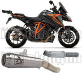 Katalysiertes Auspuffendstück Mit Geräuschzulassung Pro-Race Nichrom Edelstahl - Arrow Special Parts Kompatibel Mit Ktm 1290 Superduke Gt (2017-2024)