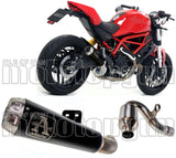 Katalysiertes Auspuffendstück Mit Geräuschzulassung Pro-Race Nichrom Schwarz Edelstahl - Arrow Special Parts Kompatibel Mit Ducati Scrambler 800 (2017-2020)