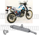 Auspuffendstück Ohne Katalysator Und Mit Geräuschzulassung Paris Dacar Edelstahl Edelstahl - Arrow Special Parts Kompatibel Mit Suzuki Dr 600 S (1985-1990)