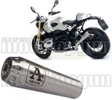 Auspuffendstück Mit Geräuschzulassung Pro-Race Nichrom Edelstahl - Arrow Special Parts Kompatibel Mit Bmw R Nine T 1200 (2014-2019)