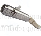 Auspuffendstück Mit Geräuschzulassung Pro-Race Nichrom Edelstahl - Arrow Special Parts Kompatibel Mit Honda Cbr 500 R (2019-2020)