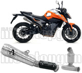 Auspuffendstück Ohne Katalysator Und Mit Geräuschzulassung Pro-Race Nichrom Edelstahl - Arrow Special Parts Kompatibel Mit Ktm 790 Duke (2018-2020)