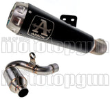 Auspuffendstück Ohne Katalysator Und Mit Geräuschzulassung Pro-Race Nichrom Schwarz Edelstahl - Arrow Special Parts Kompatibel Mit Bmw F 900 Xr (2020-2024)