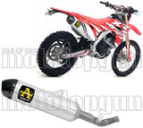 Auspuffendstück Mit Geräuschzulassung Race-Tech Aluminium Carbon - Arrow Special Parts Kompatibel Mit Honda Crf 450 Xr (2019-2020)