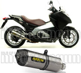 Auspuffendstück Ohne Katalysator Und Mit Geräuschzulassung Race-Tech Aluminium Carbon - Arrow Special Parts Kompatibel Mit Honda Nc 750 S (2015-2020)
